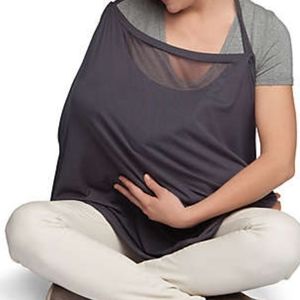 Boppy Infinity Gray Nursing Cover